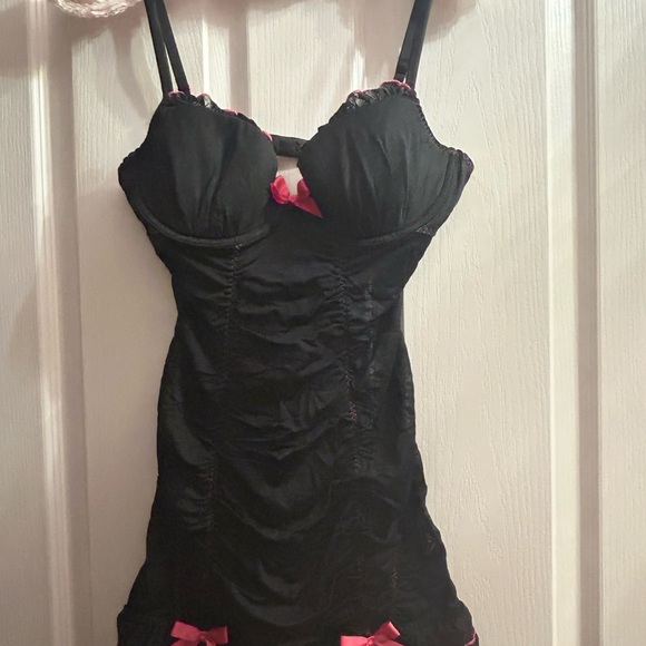 Victoria's Secret Other - 💕PrettyLittleThing Black Lace Negligee💕